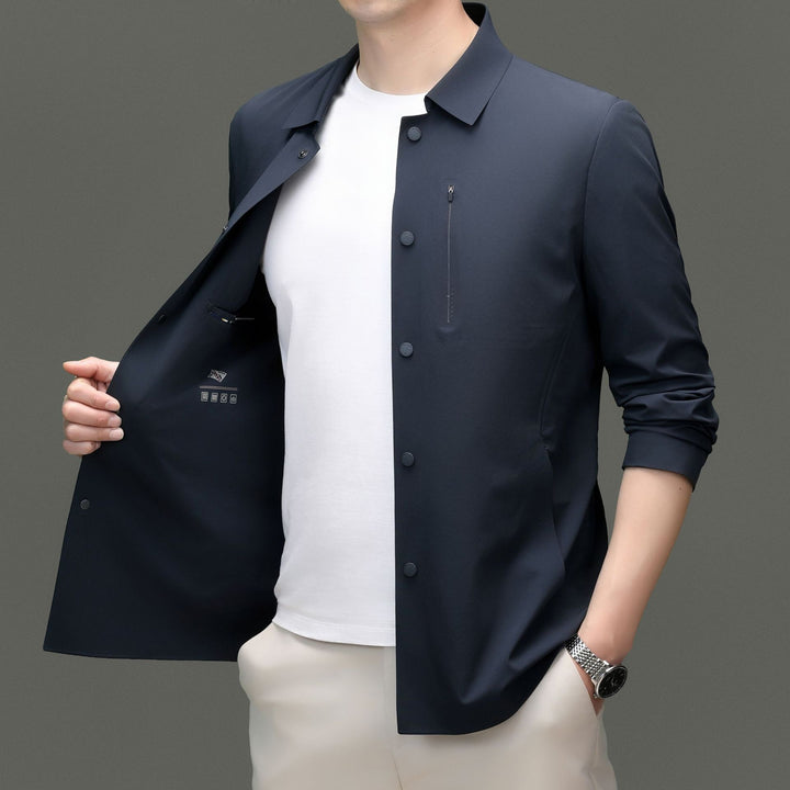 Herren leichte Übergangsjacke mit innovativer Passform und praktischen Taschen Drune
