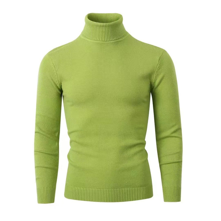 Herren schicker Rollkragenpullover aus hochwertiger Baumwolle Drune