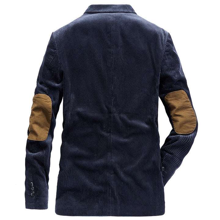 Herren Cordblazer aus Feincord mit gemustertem Innenfutter und Revers Drune