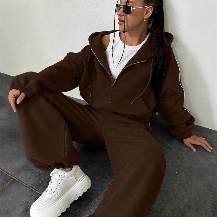 Damen Oversize Hoodie-Set Drune