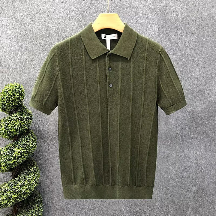 Herren Elegantes Poloshirt Drune
