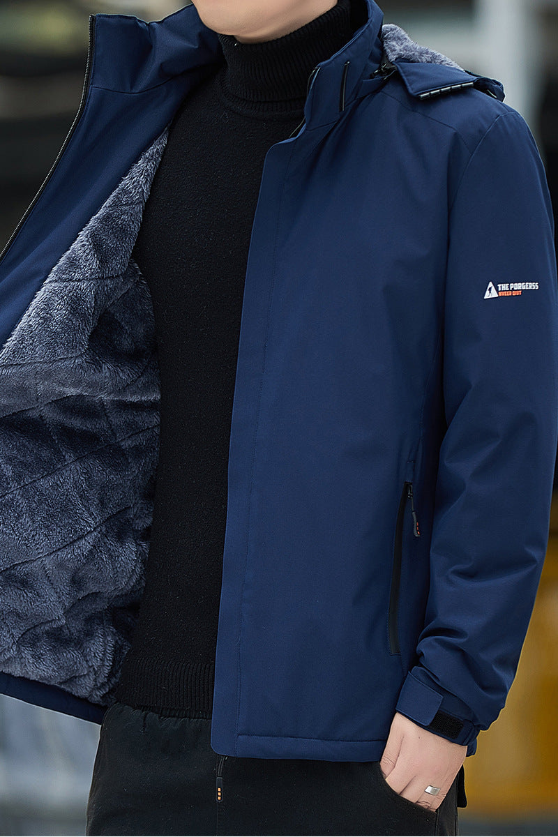 Herren Wasserdichte Outdoorjacke Drune