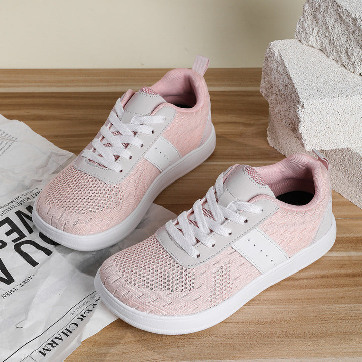 Unisex Atmungsaktive Strick-Laufsneaker mit leichter EVA-Sohle Drune