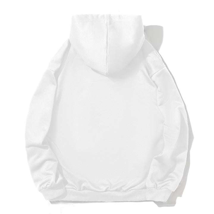 Damen nan Kapuzen-Sweatshirt und Slim-Jogginghose Lounge-Set mit Kängurutasche, gerippten Bündchen und figurbetonter Passform Drune