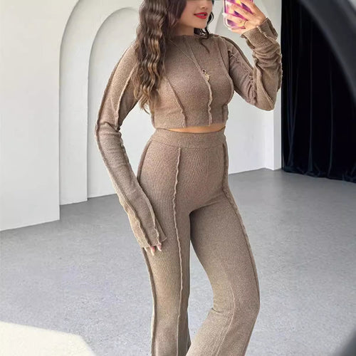 Damen Set aus Strickwaren Drune