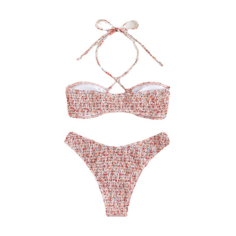 Damen Bandeau-Bikini mit raffinierten Schnürdetails Drune