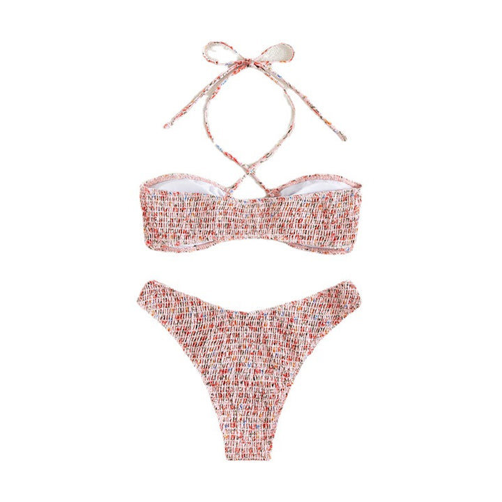 Damen Bandeau-Bikini mit raffinierten Schnürdetails Drune