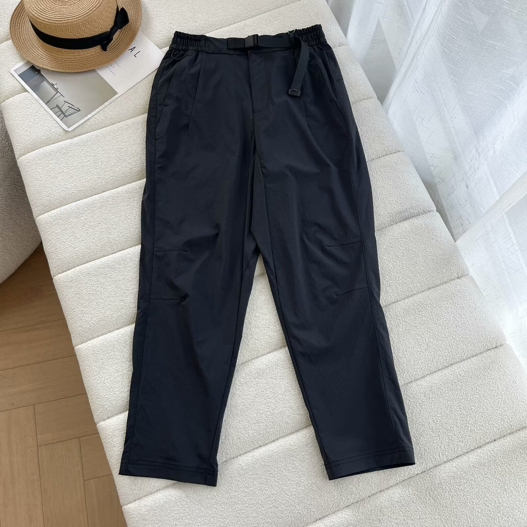 Damen lässige und innovative Freizeithose mit verstellbarem Bund Drune