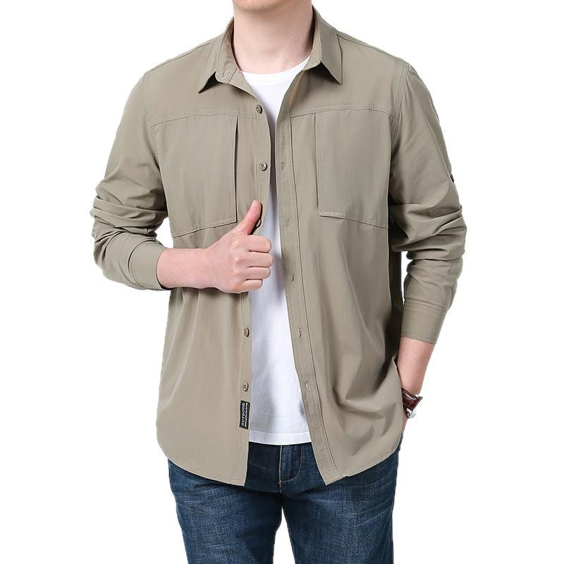 Herren Multifunktionales Freizeithemd Drune