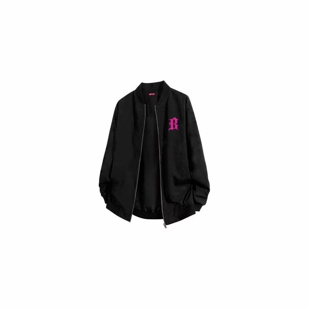 Damen Modische Bomberjacke Drune