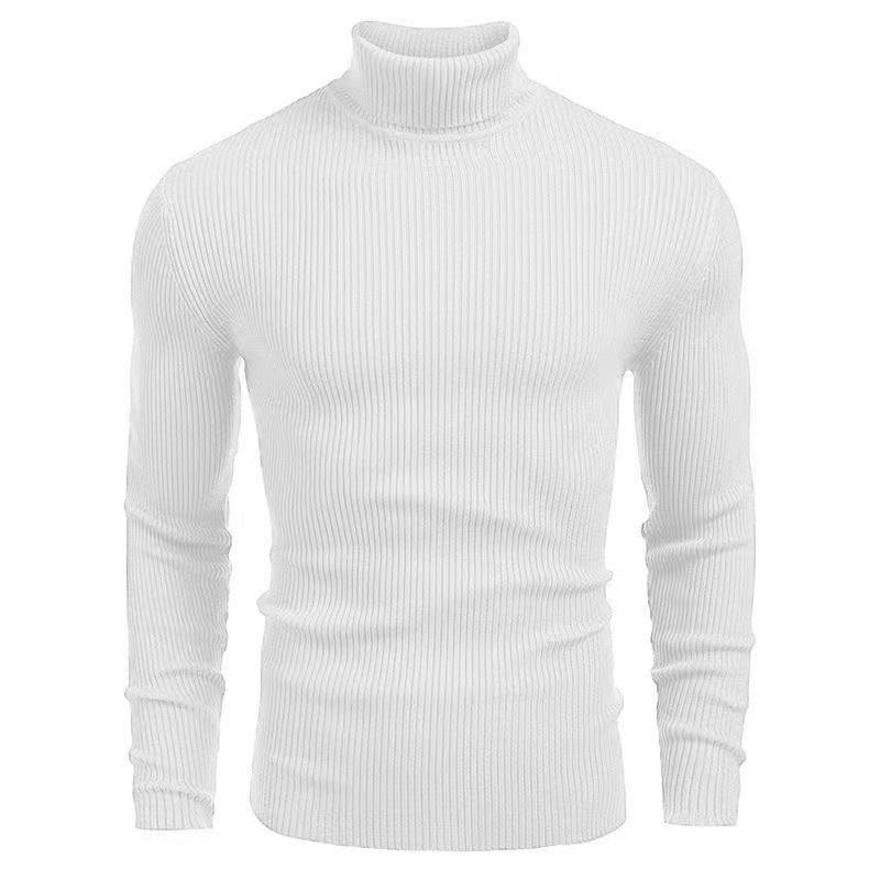 Herren Rollkragenpullover mit strukturiertem Rippenmuster Drune