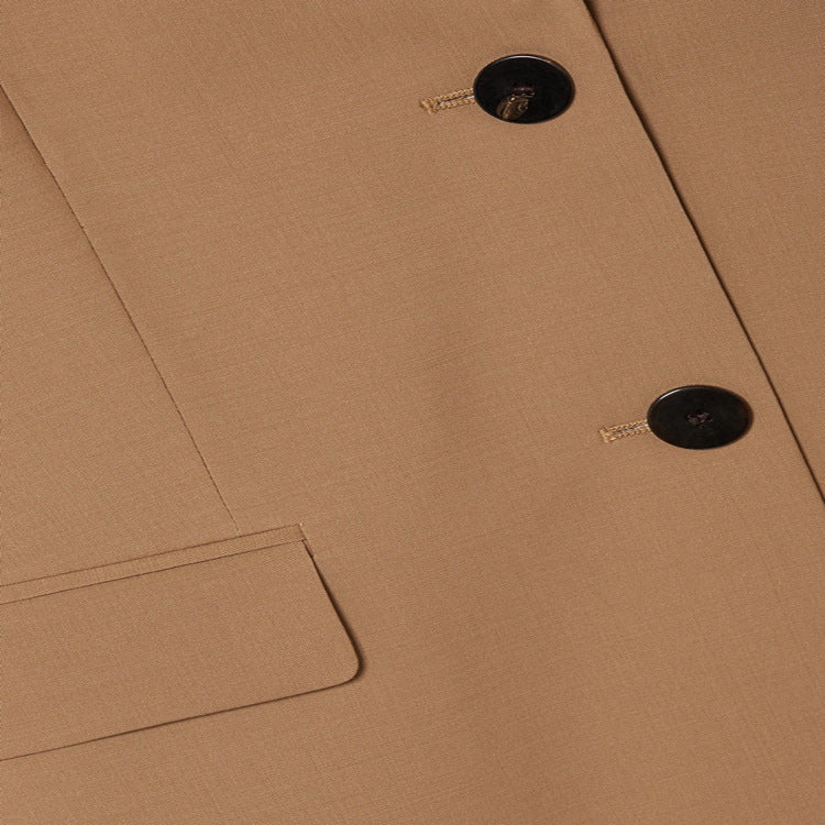 Damen Maßgeschneiderter Zweiteiliger Blazer‑Hosenanzug im schlanken Tailoring Drune