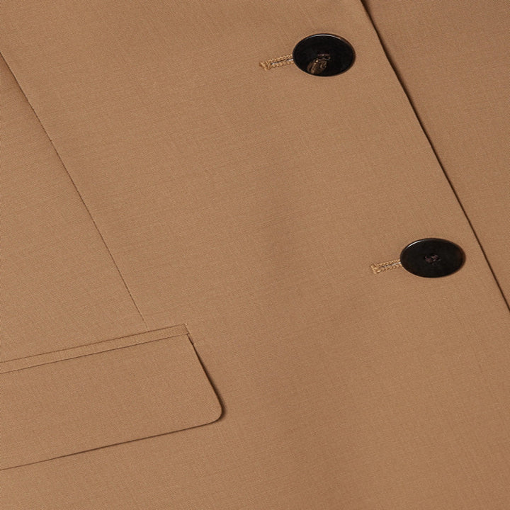 Damen Maßgeschneiderter Zweiteiliger Blazer‑Hosenanzug im schlanken Tailoring Drune