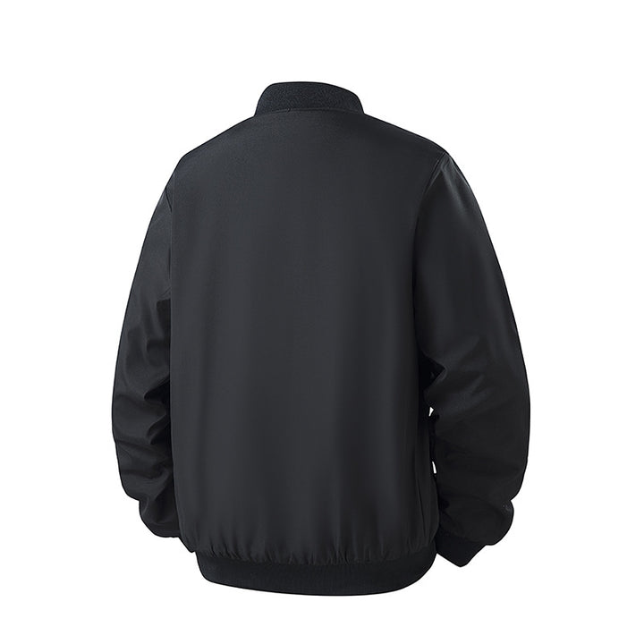 Herren Leichte Bomberjacke im MA‑1 Look mit Ärmeltasche und gerippten Bündchen Drune