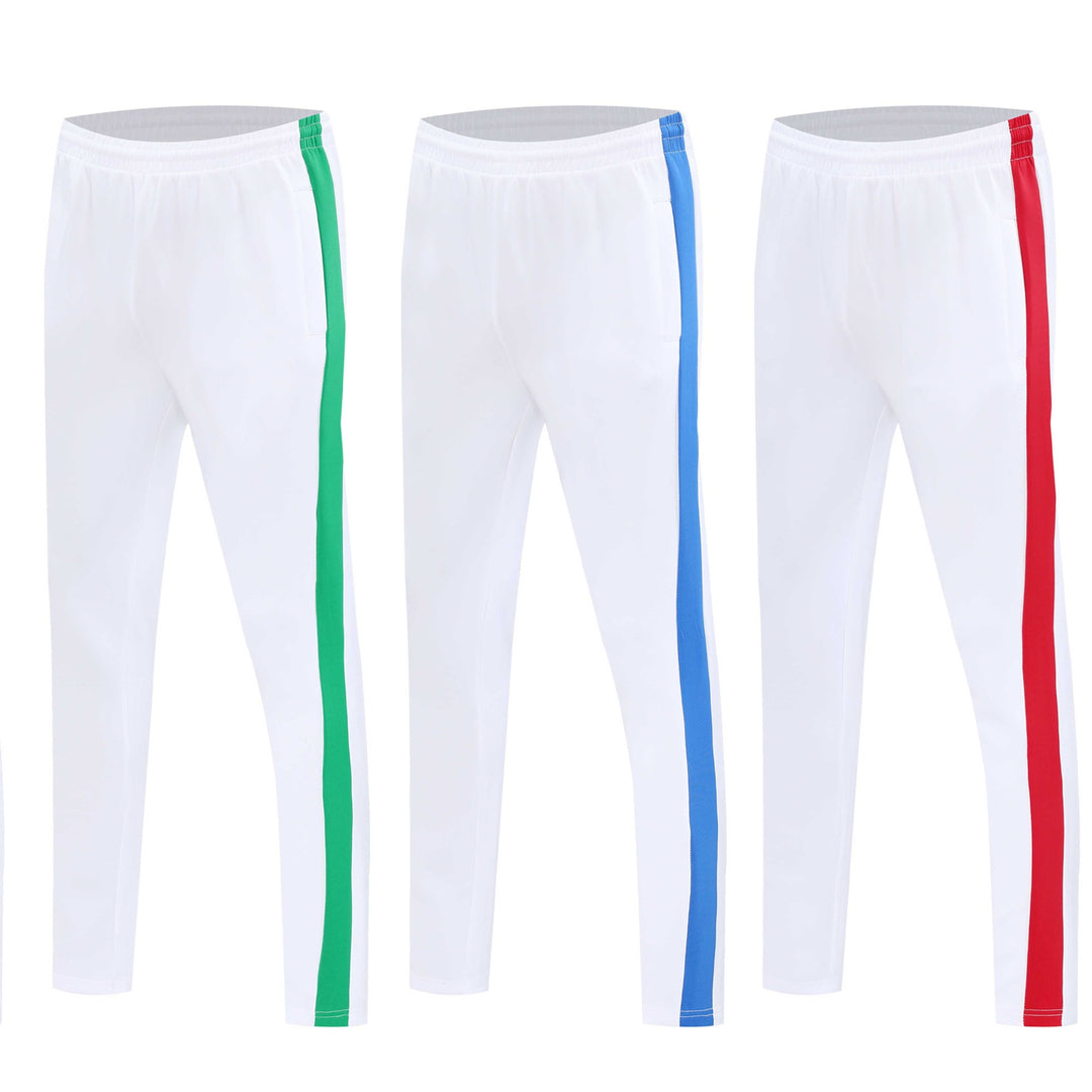 Herren Konische Trainingshose mit elastischem Bund, seitlichem Kontraststreifen & Eingrifftaschen Drune