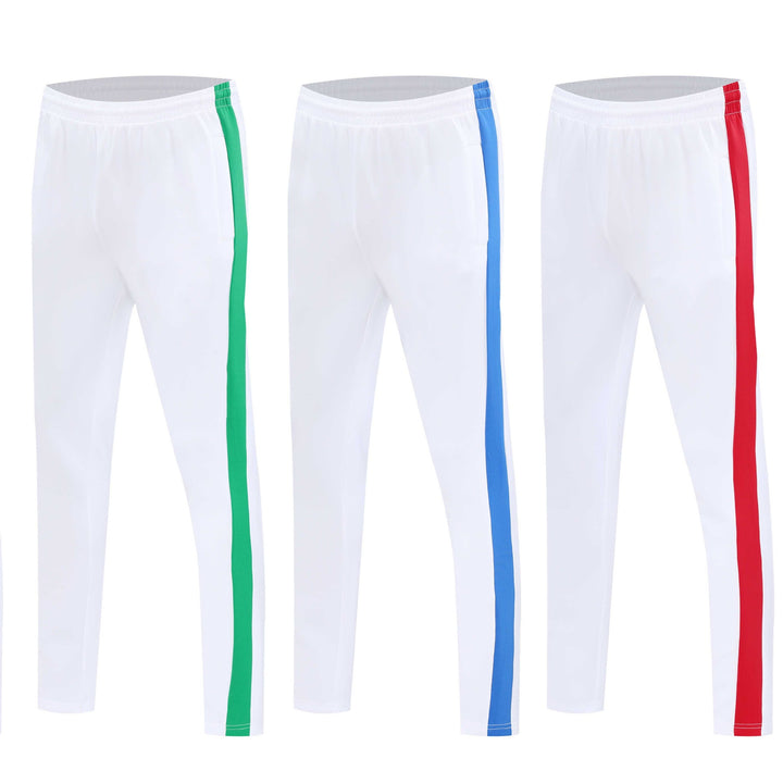 Herren Konische Trainingshose mit elastischem Bund, seitlichem Kontraststreifen & Eingrifftaschen Drune
