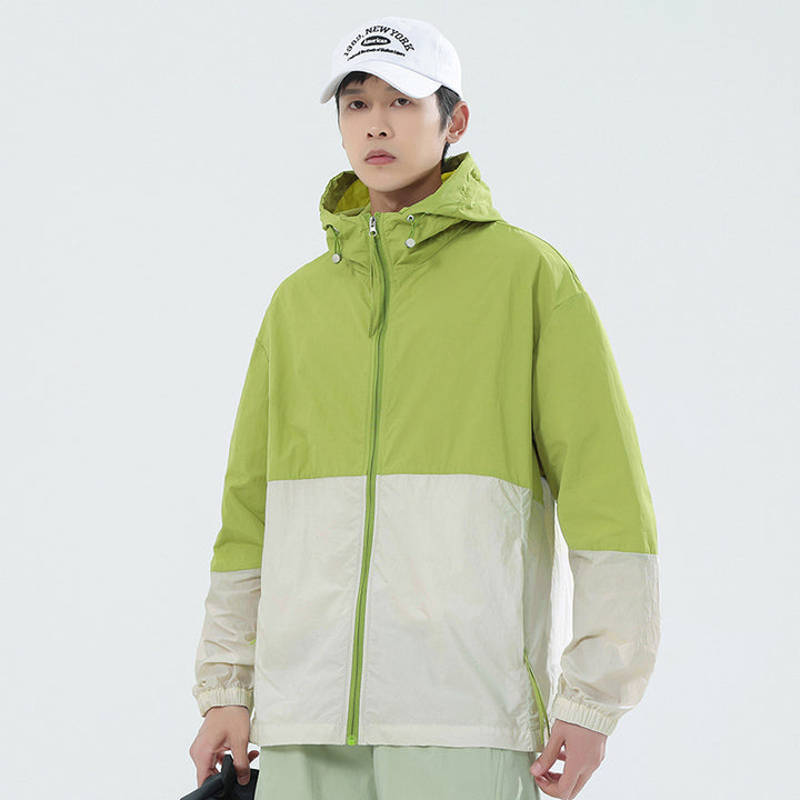 Herren Sportliche Windbreaker-Jacke Drune