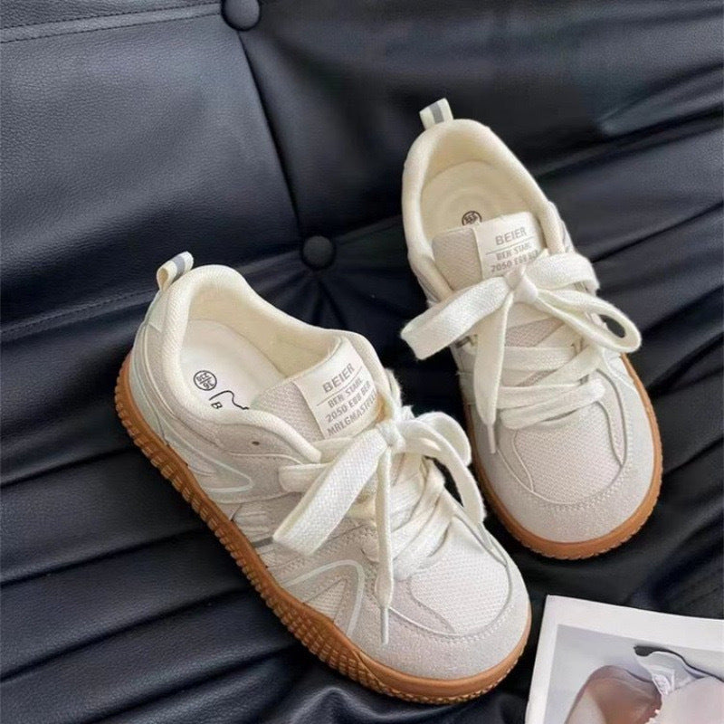 Damen Sportliche Sneakers mit atmungsaktiver Mesh-Oberfläche und rutschfester Sohle Drune