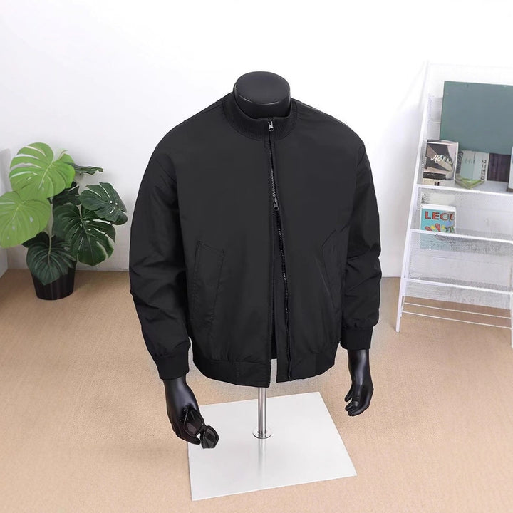 Herren Modische Steppjacke mit hohem Kragen Drune