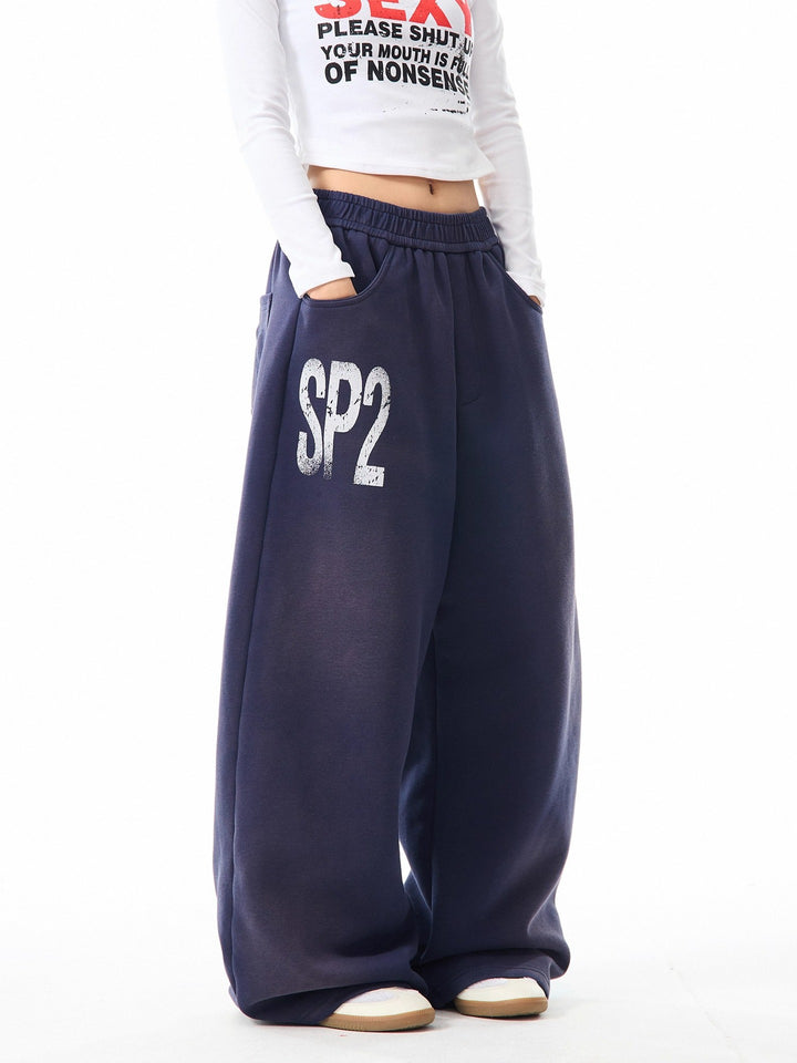 Damen Weite Sporthose Drune