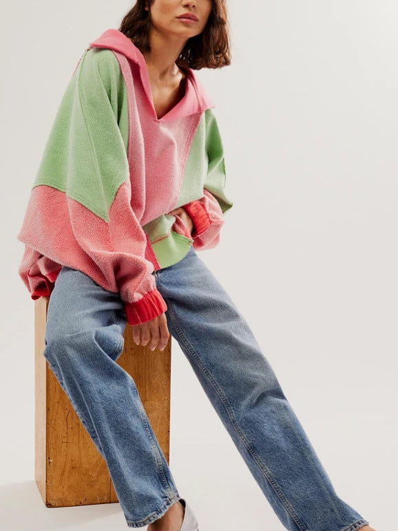 Damen Modischer Oversized Hoodie