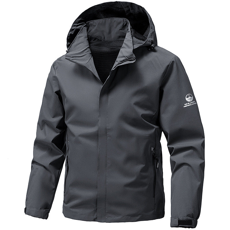 Herren Leichte und winddichte Outdoorjacke Drune