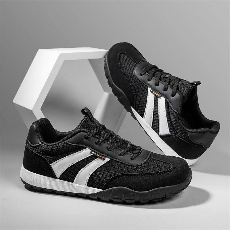 Herren Atmungsaktiver leichter Mesh-Sneaker mit stoßdämpfender Gummisohle Drune