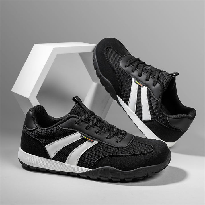 Herren Atmungsaktiver leichter Mesh-Sneaker mit stoßdämpfender Gummisohle Drune