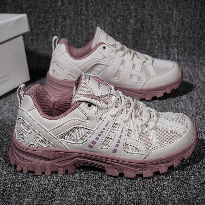 Damen Sportliche Trail Running Schuhe mit atmungsaktivem Mesh-Obermaterial und rutschfester Sohle Drune