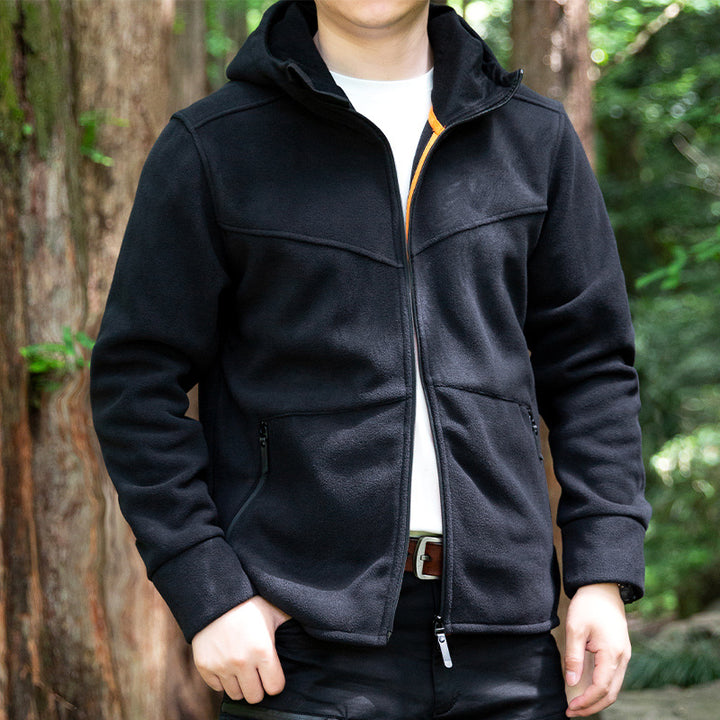 Herren Fleecejacke mit praktischen Taschen Drune
