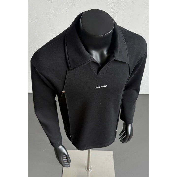 Herren Stadt-elegante Langarm-Hemdjacke Drune