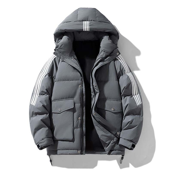 Herren Urbaner Bunter Winterparka Drune