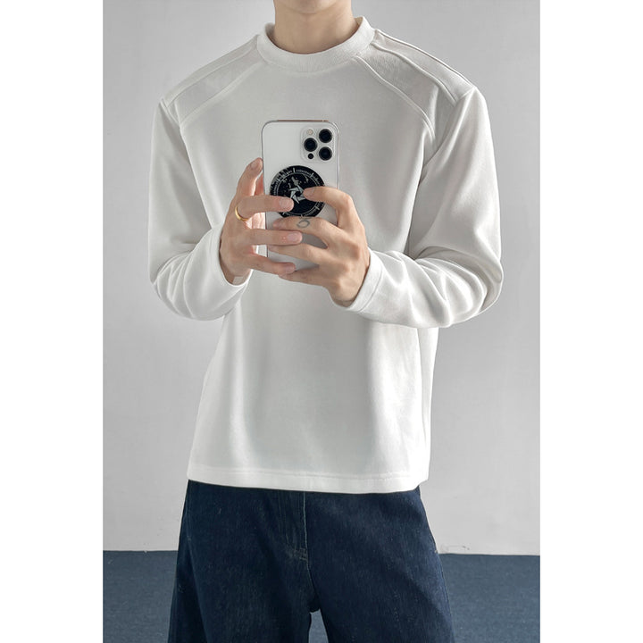 Herren Lässiger Sweatshirt mit Raglanärmeln Drune
