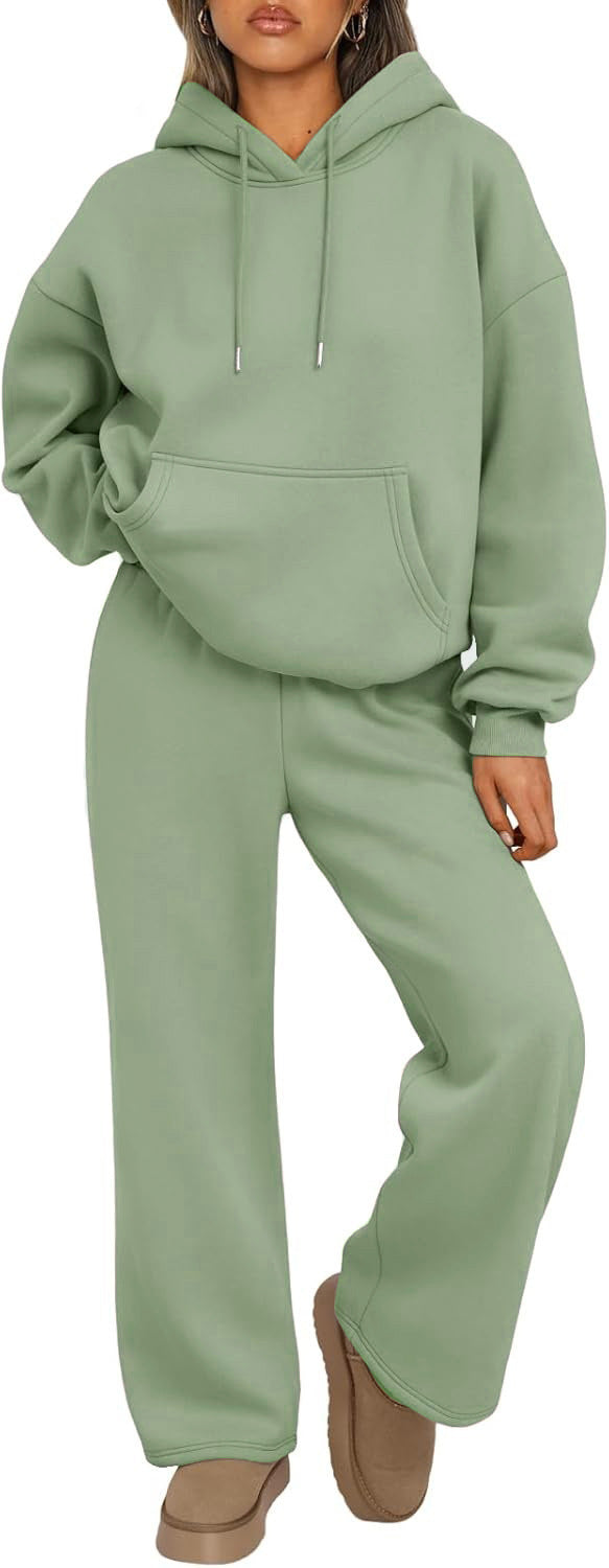 Unisex minimalistischer Kapuzenpullover aus French-Terry mit flachem Kordelzug und verstärkter Nackenpasse Drune