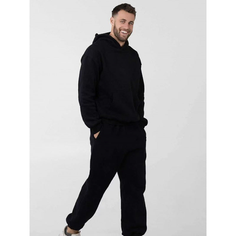 Damen nan oversized Kapuzenpullover mit Kängurutasche und weichem Fleece-Innenfutter Drune