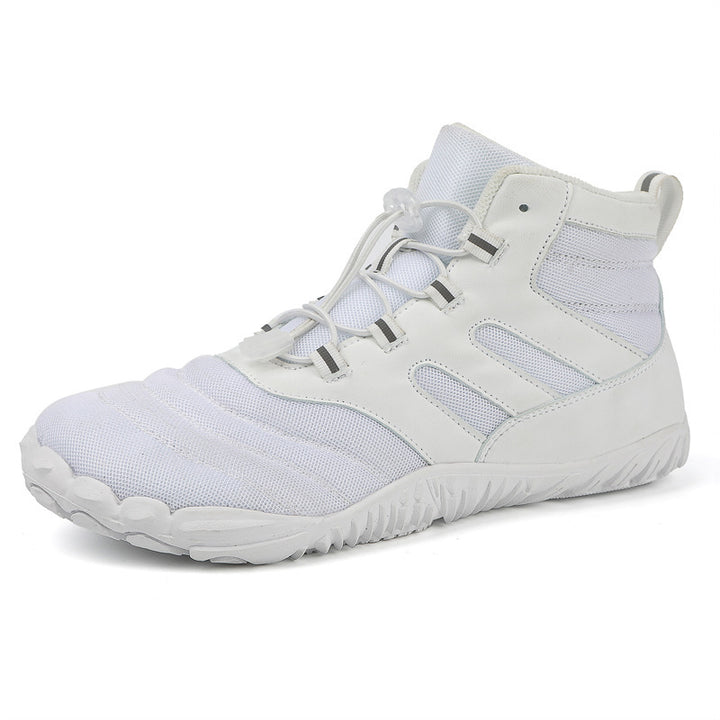 Unisex nan knöchelhoher barfußähnlicher Wassersportschuh mit Schnellzug-Schnürung und flexibler Profilsohle Drune