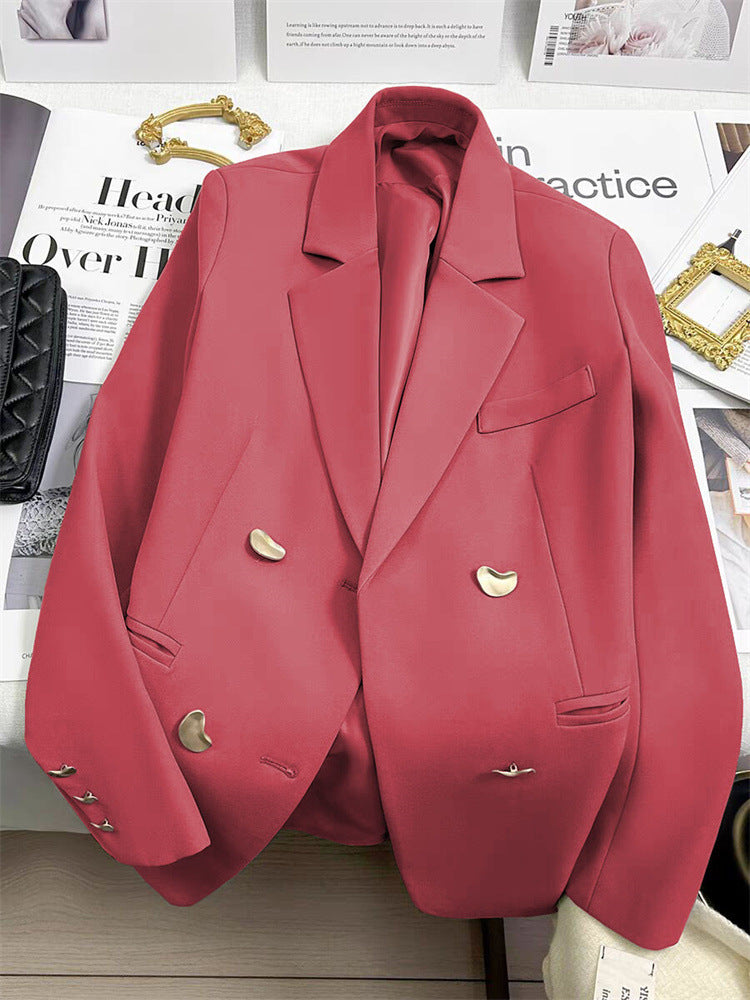Damen Doppelt geknöpfter Blazer Drune