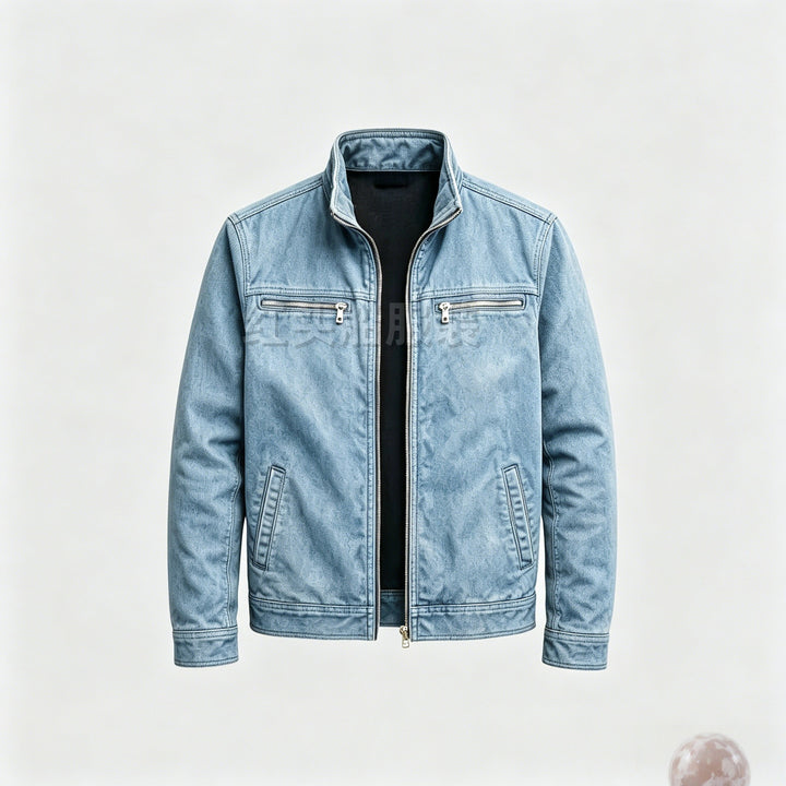 Herren Modische Übergangsjacke mit praktischen Taschen