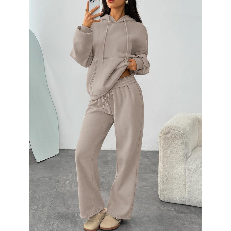 Damen Bequemer Oversized Jogginganzug Drune
