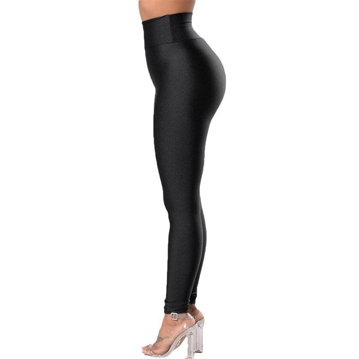 Damen Hochwertige Hochbund-Leggings im eleganten Shiny-Look Drune