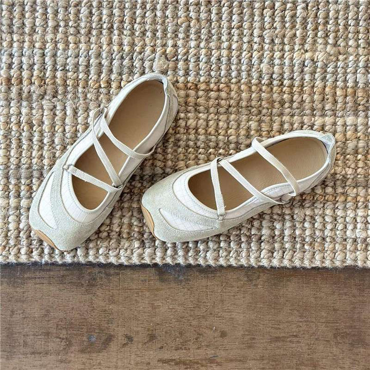 Damen Ballerinas mit elegantem Riemchen-Design Drune