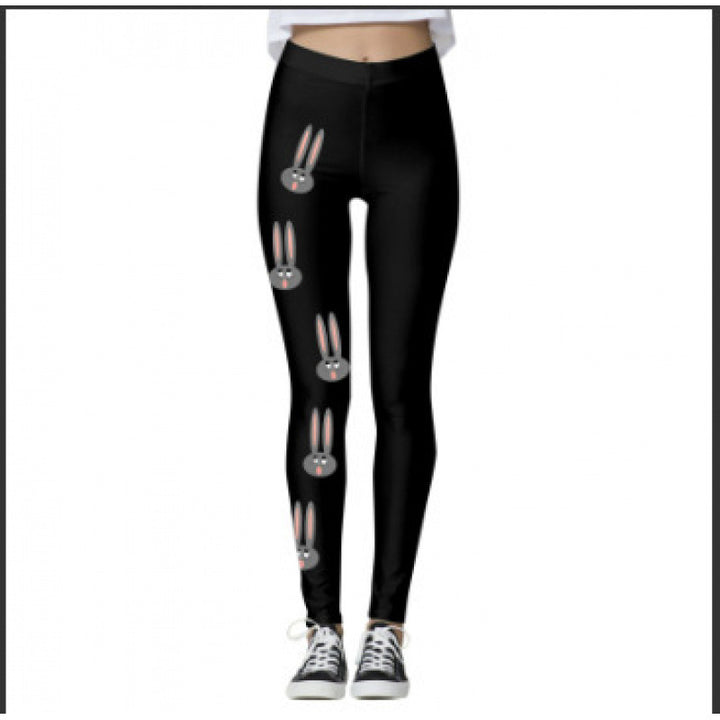 Damen Gemusterte Weihnachtsleggings Drune