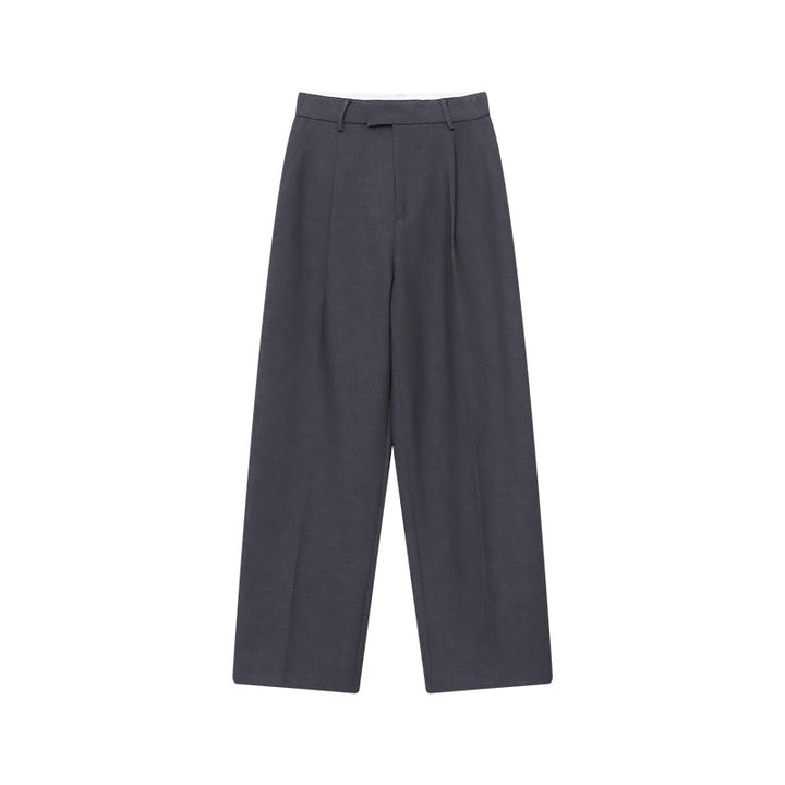 Damen lässige Hemdbluse mit Button-Down-Kragen und eleganten Details Drune
