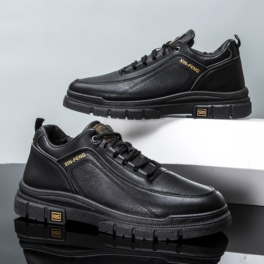 Herren Sportliche Leder Sneakers Drune