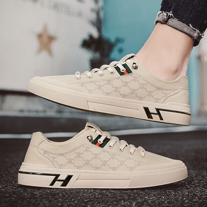 Damen Sneakers mit eleganter Logoprägung und dämpfender Laufsohle Drune