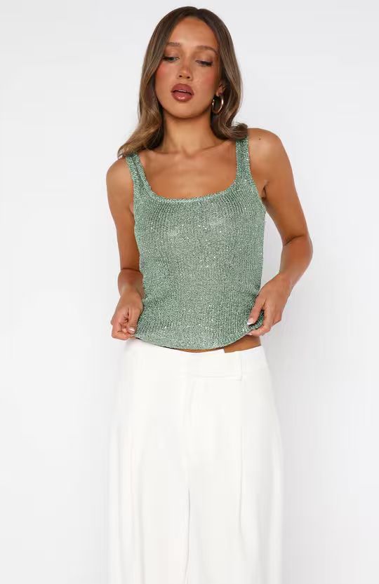 Damen Feinstrick Crop-Top und Midi-Rock Set Drune