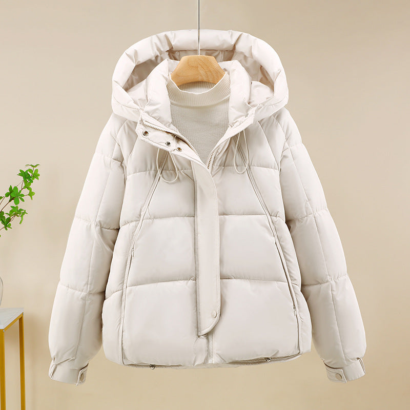 Damen hochwertige wattierte Funktionsjacke mit Kapuze und isolierenden Einsätzen Drune