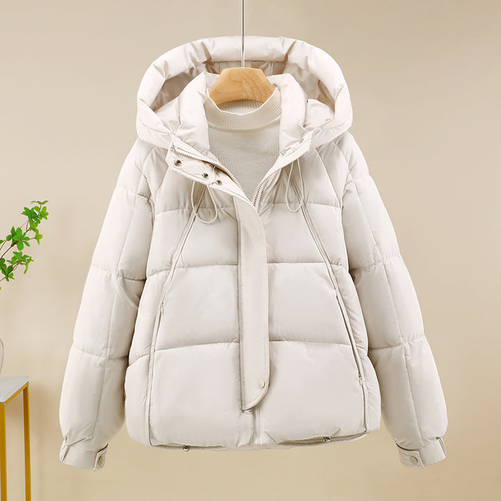 Damen hochwertige wattierte Funktionsjacke mit Kapuze und isolierenden Einsätzen Drune