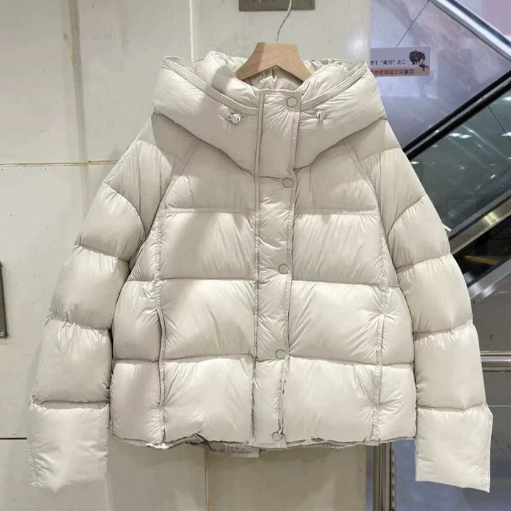 Damen Steppjacke mit Kapuze Drune