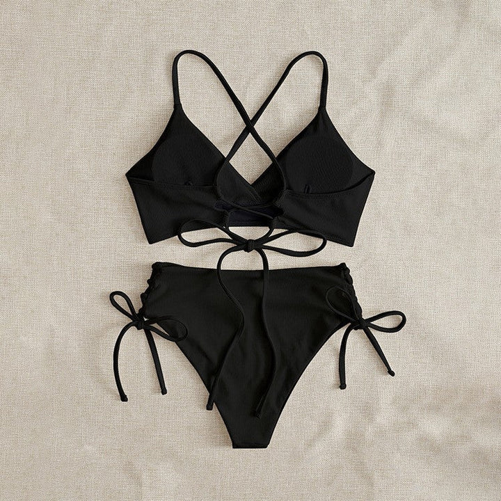 Damen Bikini-Set mit raffiniertem Schnürdetail Drune